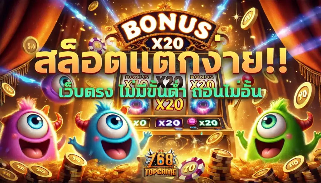สล็อตแตกง่าย 2025 PG SLOT เว็บตรง สล็อตมือถือได้เงินจริง