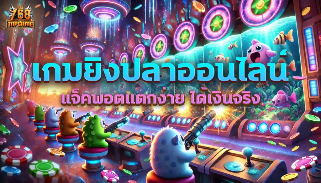 เกมยิงปลา เว็บยิงปลาแตกง่าย 2025 เล่นสนุก ได้เงินจริง ยิงปลาเว็บไหนดีต้องรู้