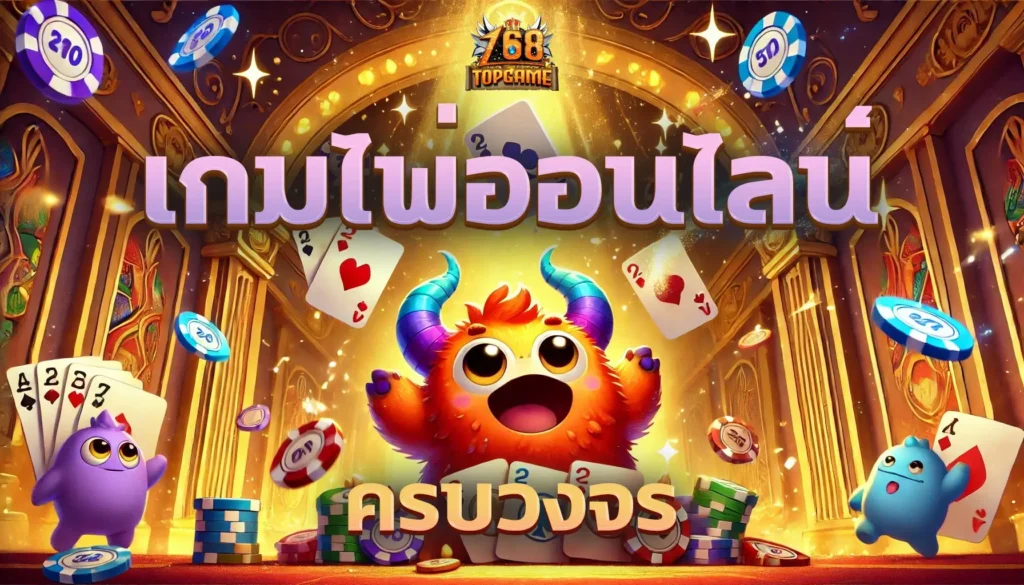 เกมไพ่ออนไลน์ เล่นง่าย ได้เงินจริง